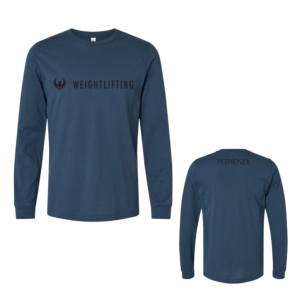 Phoenix Weightlifting Adult Bella + Canvas Jersey Long Sleeve Tee
