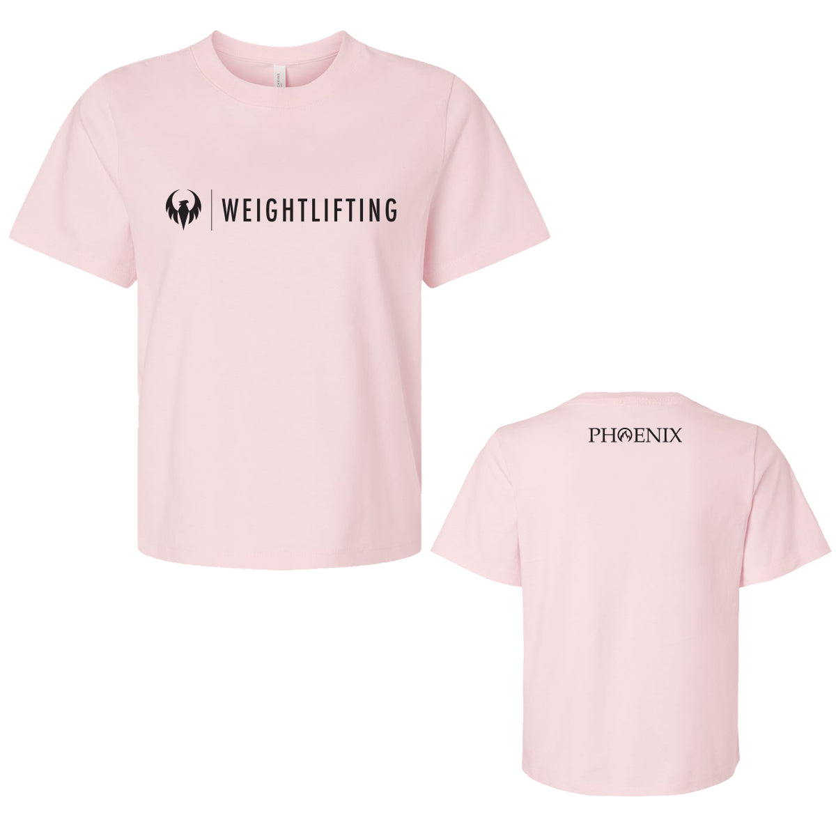 Phoenix Weightlifting Ladies' Bella + Canvas Heavyweight T-Shirt