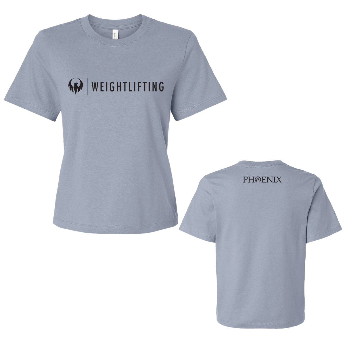 Phoenix Weightlifting Ladies' Bella + Canvas Heavyweight T-Shirt