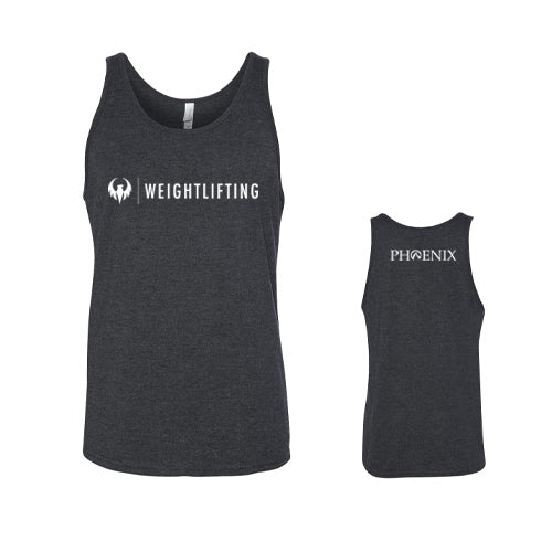Phoenix Weightlifting Adult Bella + Canvas Heather CVC Tank