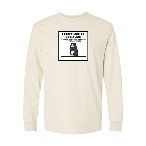 Anti-Social Ultra Cotton Long Sleeve T-Shirt
