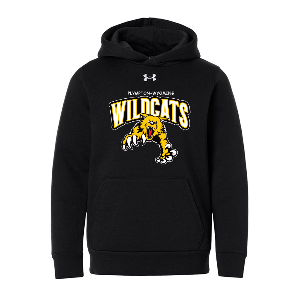 Plympton-Wyoming Youth Under Armour Team Icon Fleece Hooded Sweatshirt