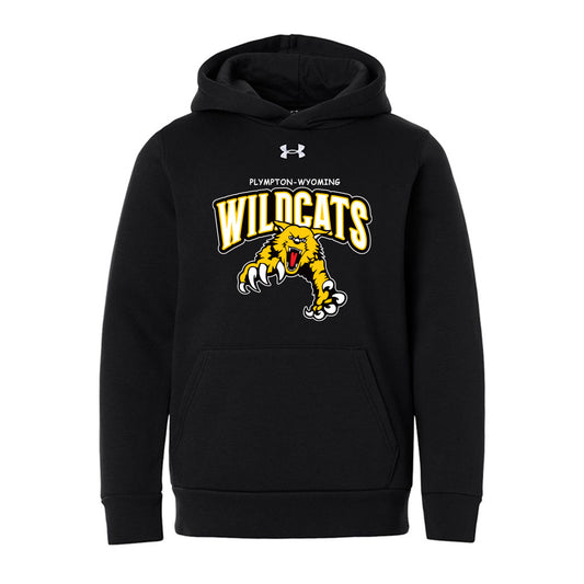 Plympton-Wyoming Youth Under Armour Team Icon Fleece Hooded Sweatshirt