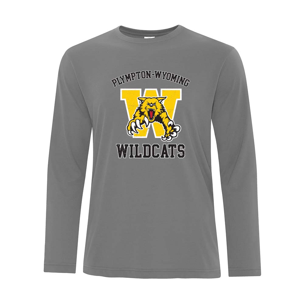 Plympton-Wyoming Adult Pro Spun Long Sleeve