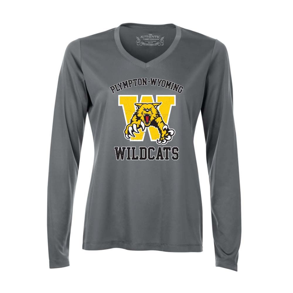 Plympton-Wyoming Ladies' Pro Team Long Sleeve V-Neck