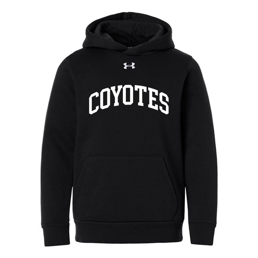 Point Edward Coyotes Youth Under Armour Team Icon Fleece Hooded Sweatshirt