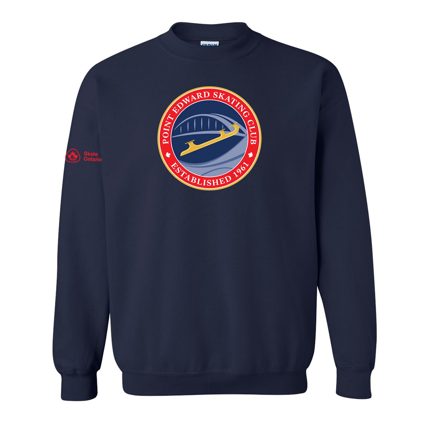 Point Edward Skating Adult Crewneck Sweatshirt