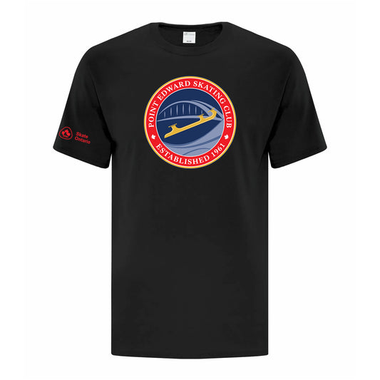 Point Edward Skating Adult Everyday Cotton T-Shirt