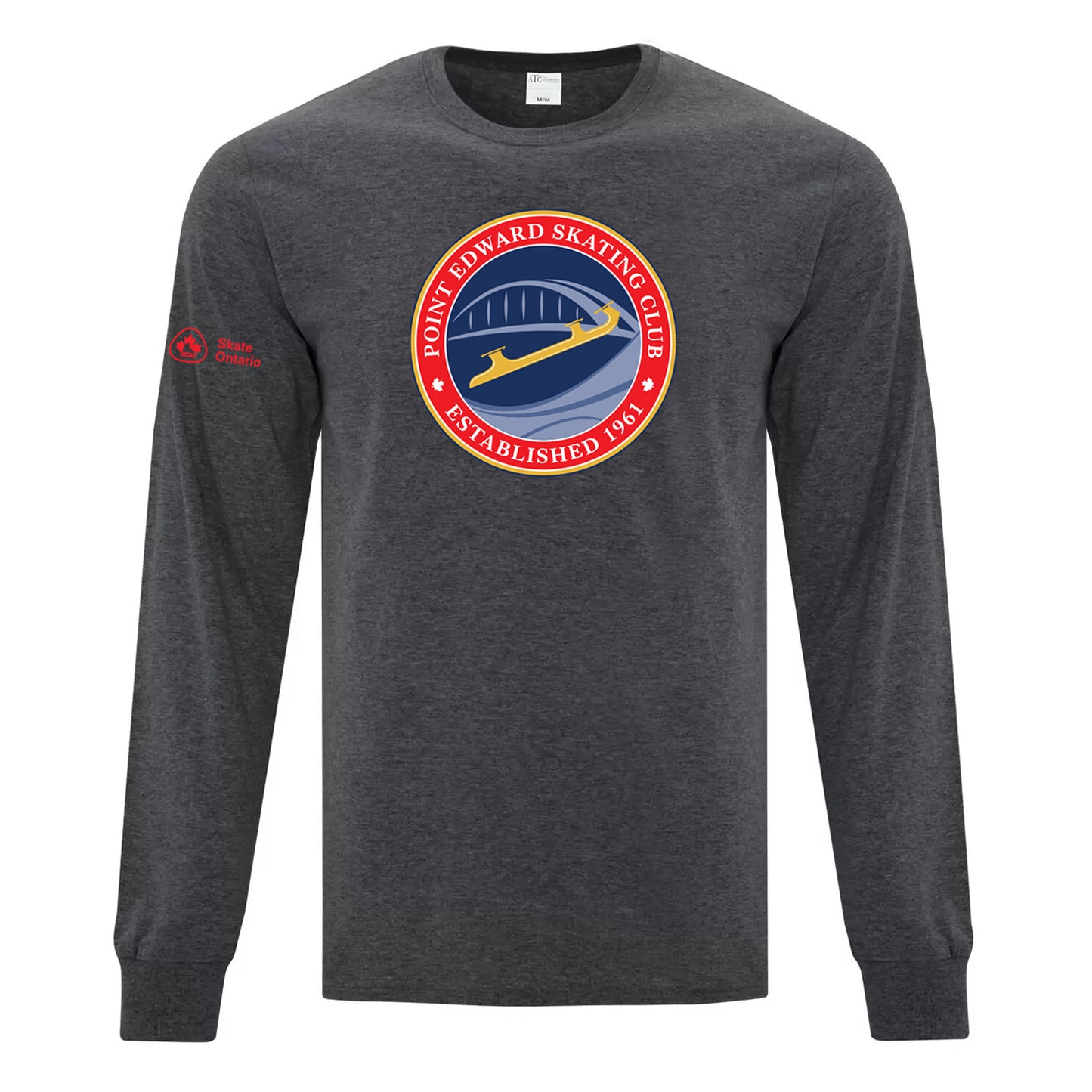 Point Edward Skating Adult Everyday Cotton Long Sleeve T-Shirt