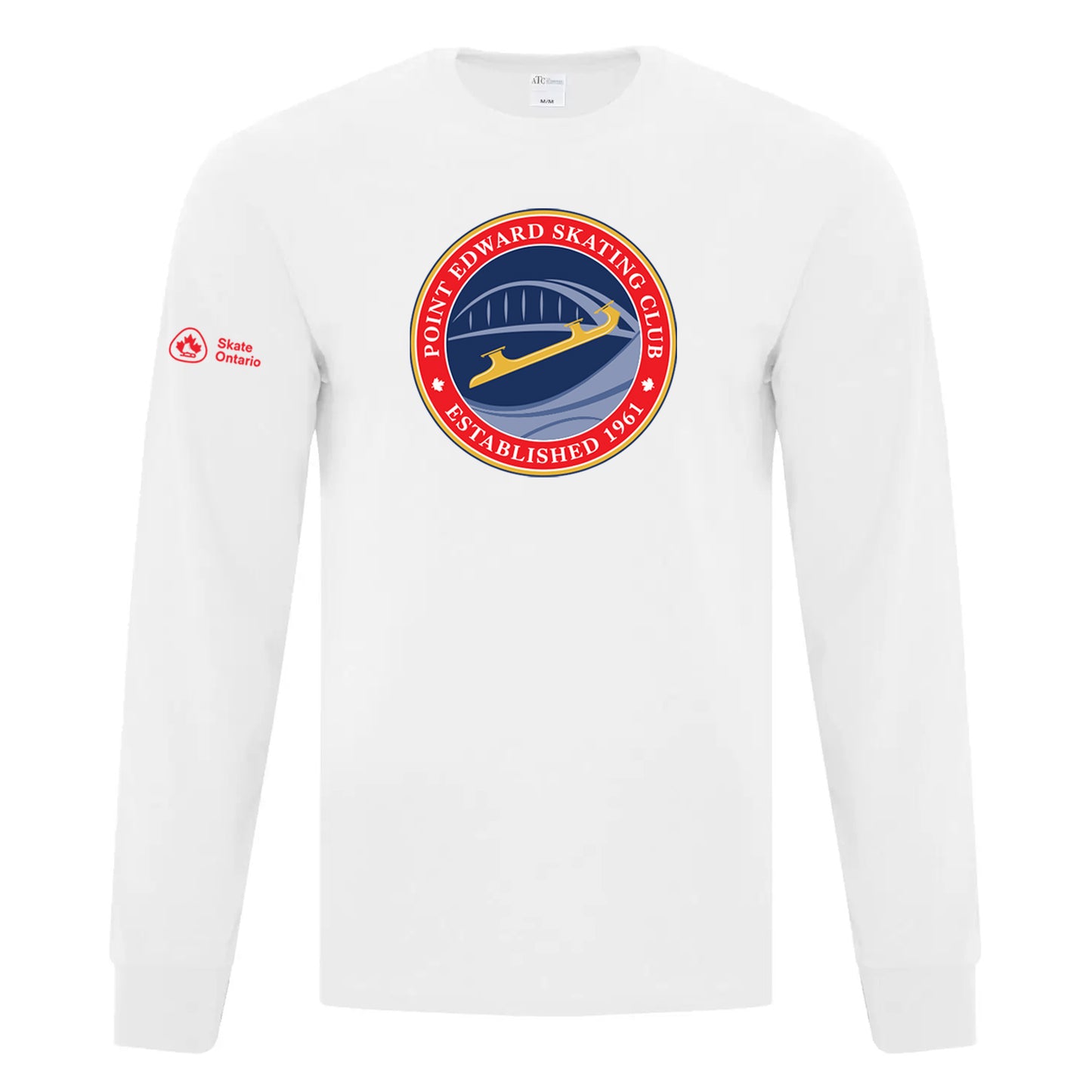 Point Edward Skating Adult Everyday Cotton Long Sleeve T-Shirt