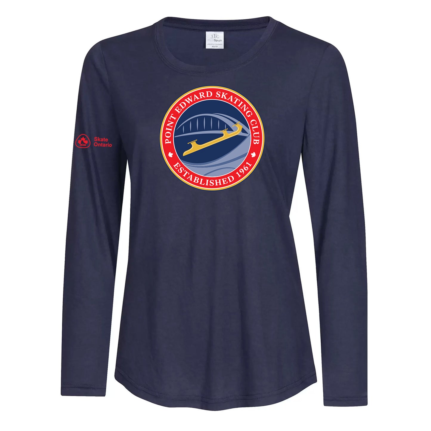 Point Edward Skating Ladies' Pro Spun Long Sleeve T-Shirt