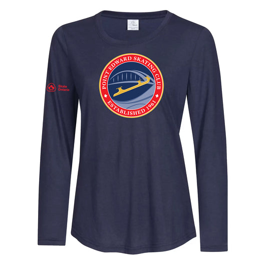 Point Edward Skating Ladies' Pro Spun Long Sleeve T-Shirt
