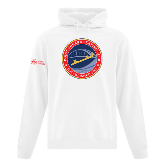 Point Edward Skating Adult Everyday Fleece Hooded Sweatshirt