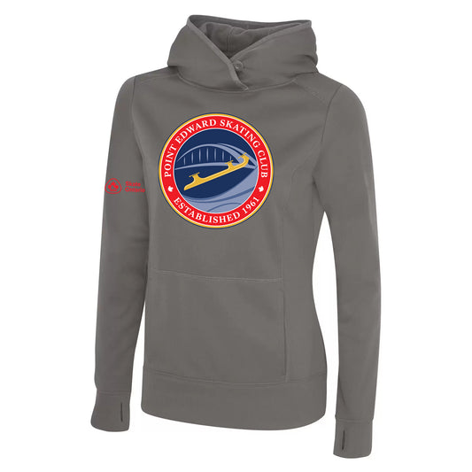 Point Edward Skating Ladies' Game Day Fleece Hooded Sweatshirt