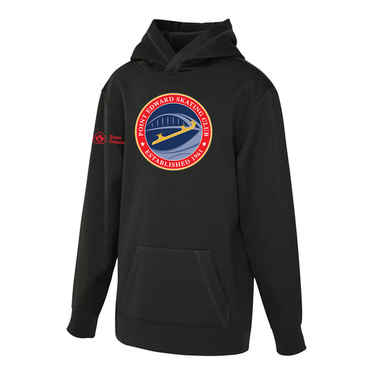 Point Edward Skating Youth Game Day Fleece Hooded Sweatshirt
