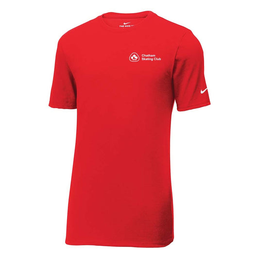 Chatham Skating Club Adult Nike Dri-FIT Cotton/Poly Tee
