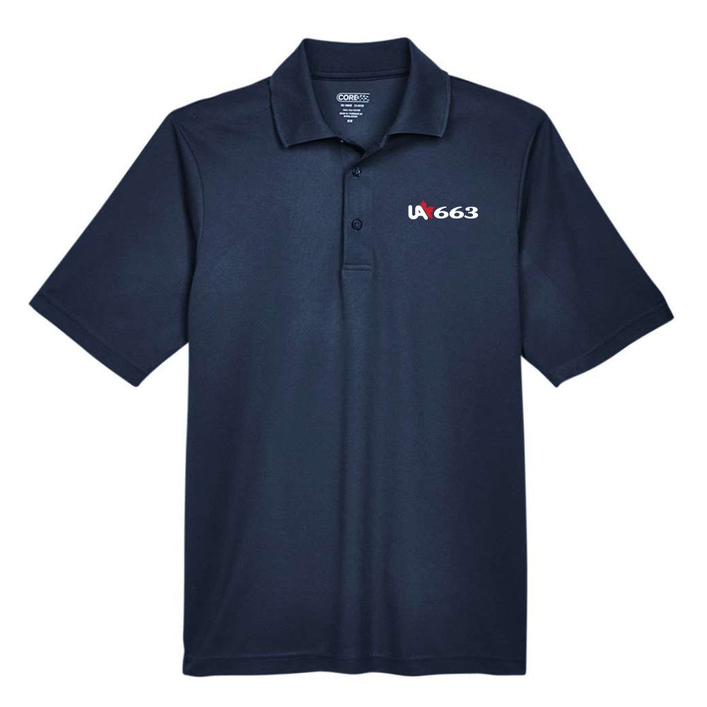 Local 663 Adult Origin Performance Piqué Polo