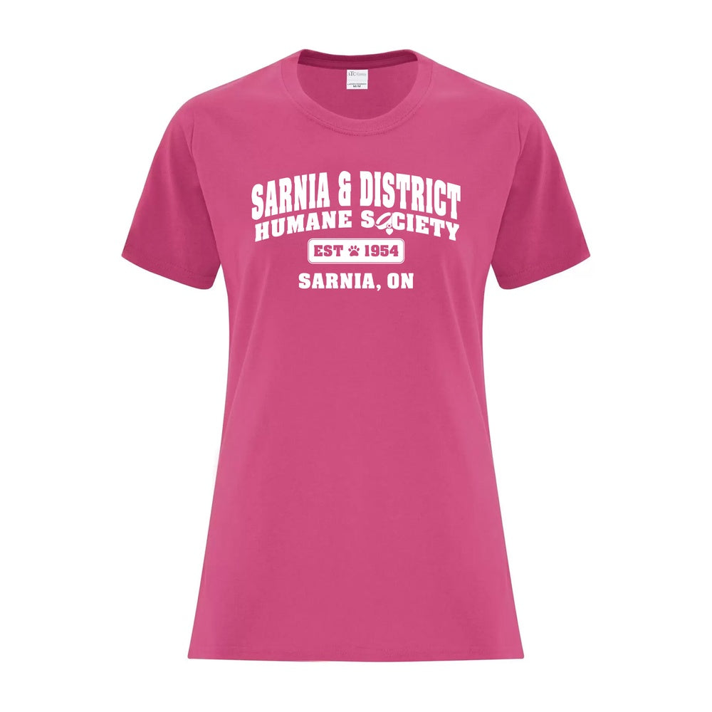 Sarnia Humane Society Ladies' Everyday Cotton T-Shirt