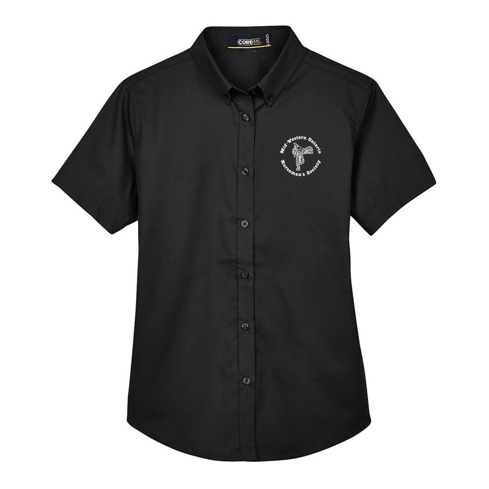 MWHS Ladies' Short Sleeve Twill Shirt