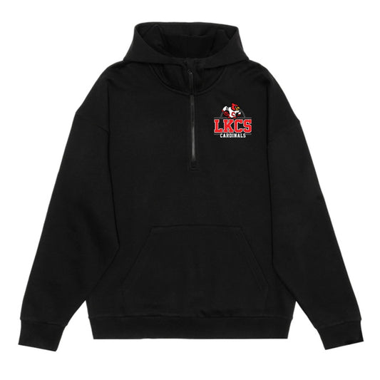 Lambton Kent Composite School Adult Drop Shoulder 1/2 Zip Hoodie
