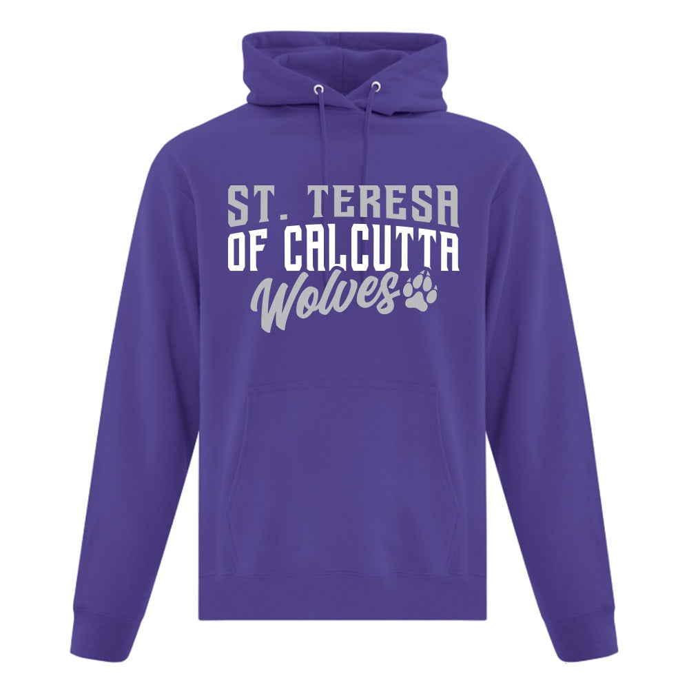 St. Teresa of Calcutta Adult Fleece Hooded Sweatshirt