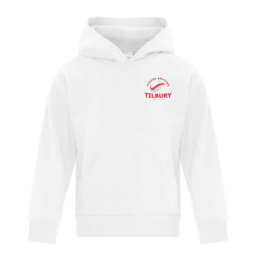 Tilbury Figure Skating Youth Fleece Hooded Sweatshirt (Alt. Logo)
