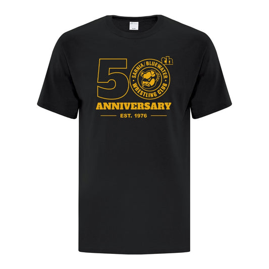 Sarnia Bluewater Wrestling Adult Cotton T-Shirt
