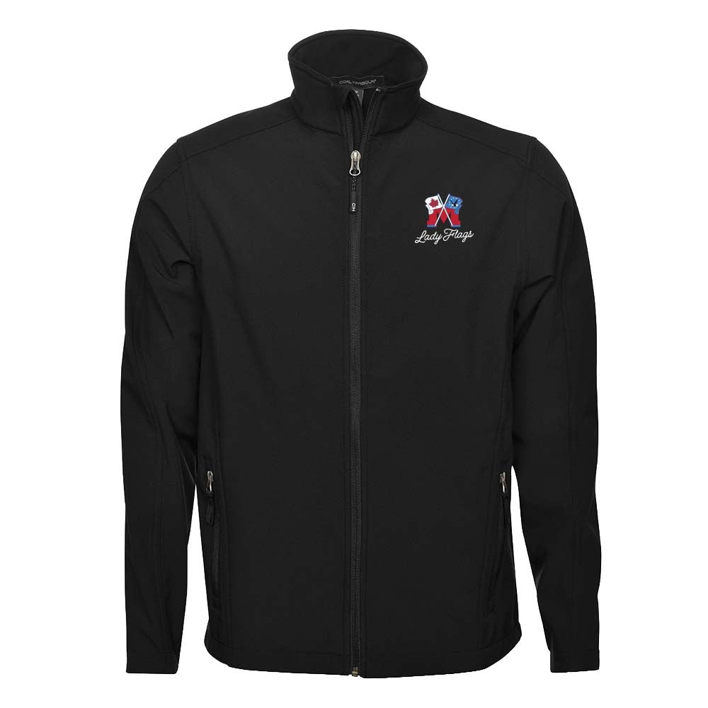 Mooretown Lady Flags Youth Water Repellent Soft Shell Jacket
