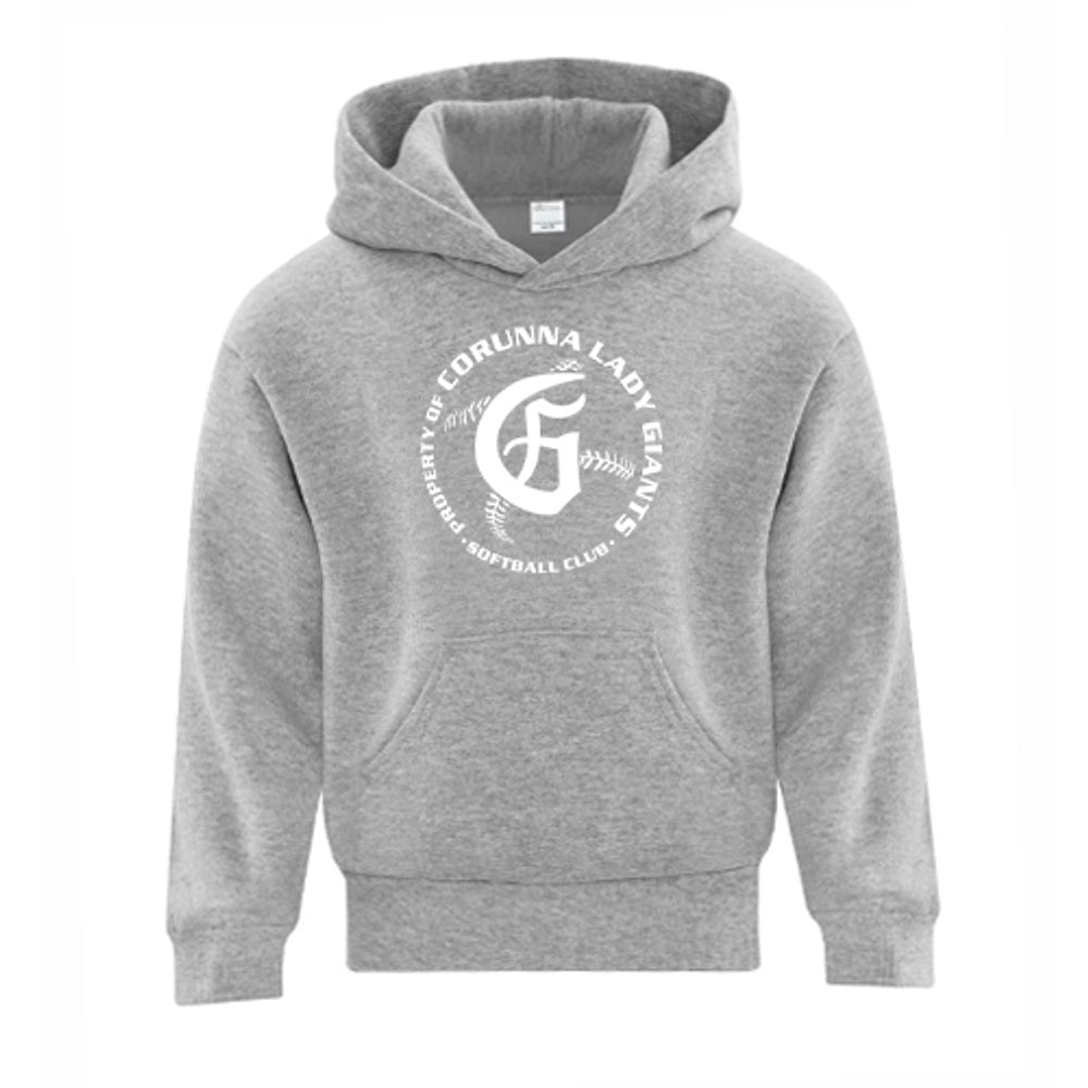 Corunna Lady Giants Youth Everyday Fleece Hooded Sweatshirt