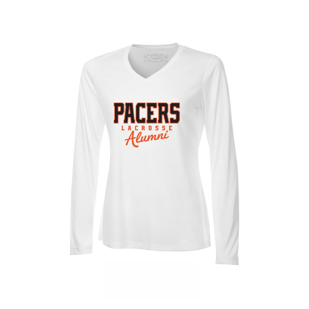 Point Edward Pacers Alumni Ladies' Pro Team Long Sleeve V-Neck T-Shirt