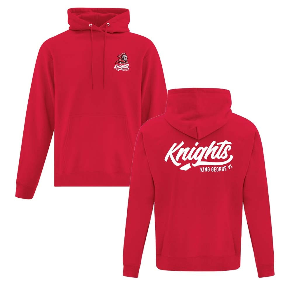 King George Adult Fleece Hooded Sweatshirt