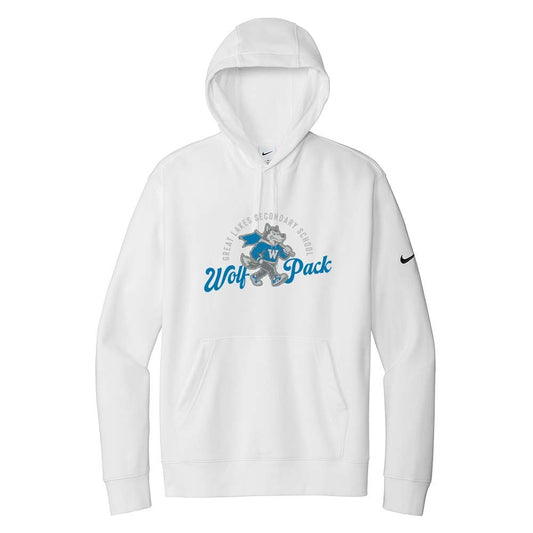 Great Lakes Adult Nike Club Fleece Hooded Sweatshirt