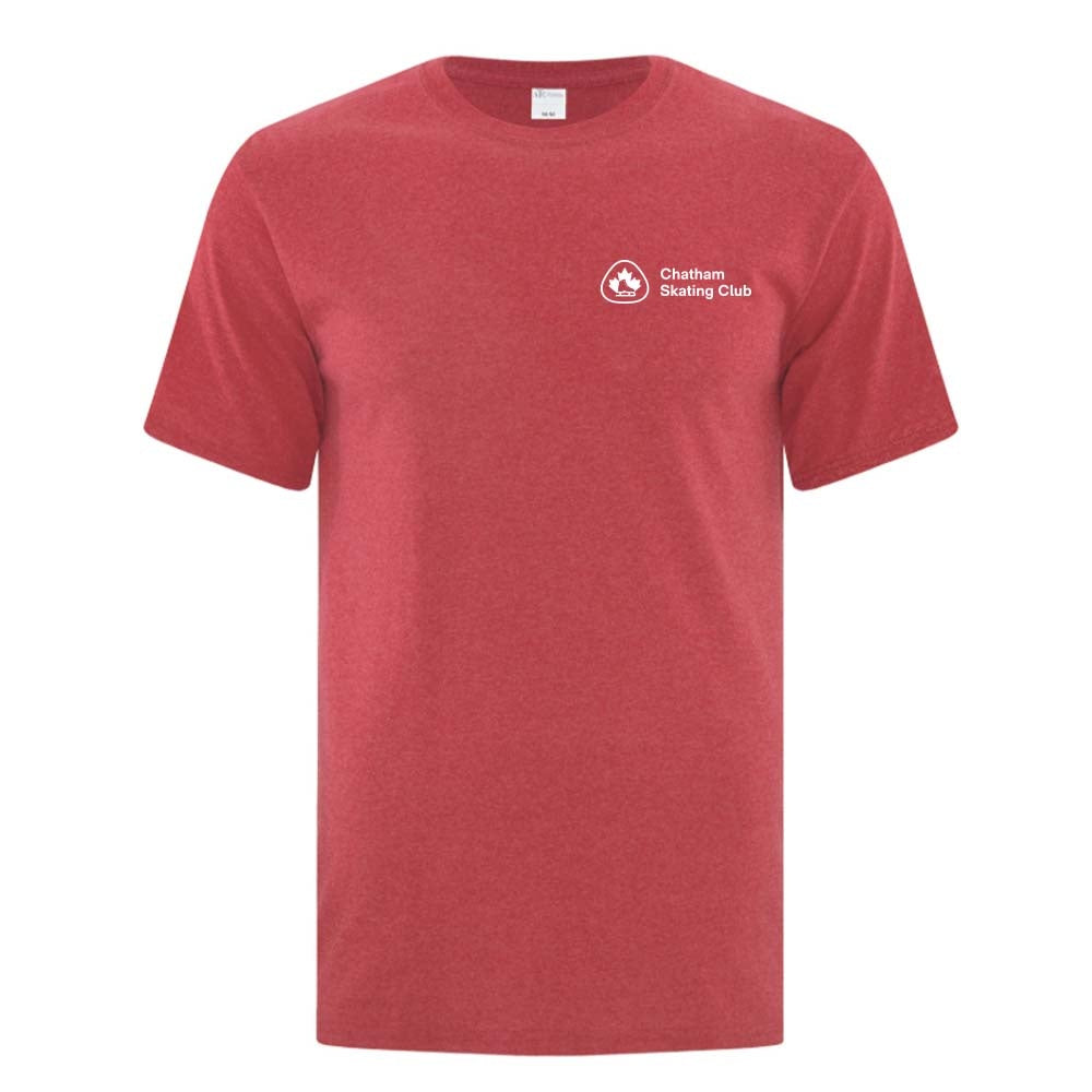 Chatham Skating Club Adult Cotton T-Shirt