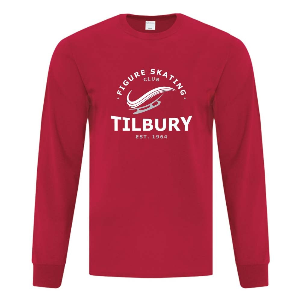 Tilbury Figure Skating Adult Cotton Long Sleeve (Alt. Logo)
