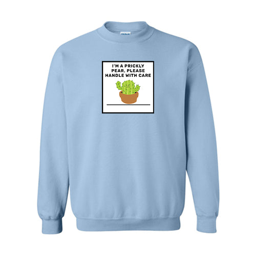 Prickly Pear Cotton Crewneck Sweatshirt