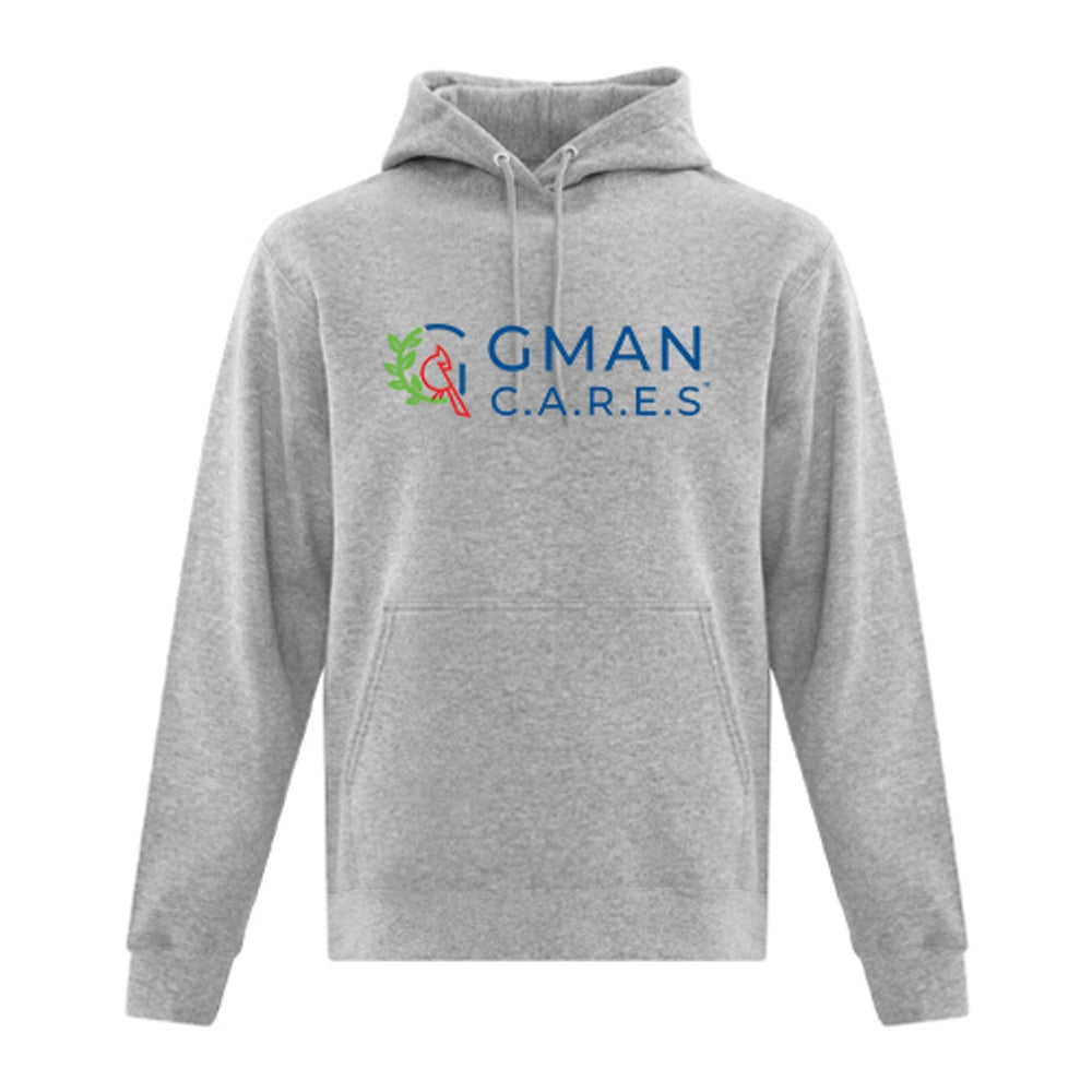 GMAN Cares Foundation Adult Everyday Fleece Hooded Sweatshirt