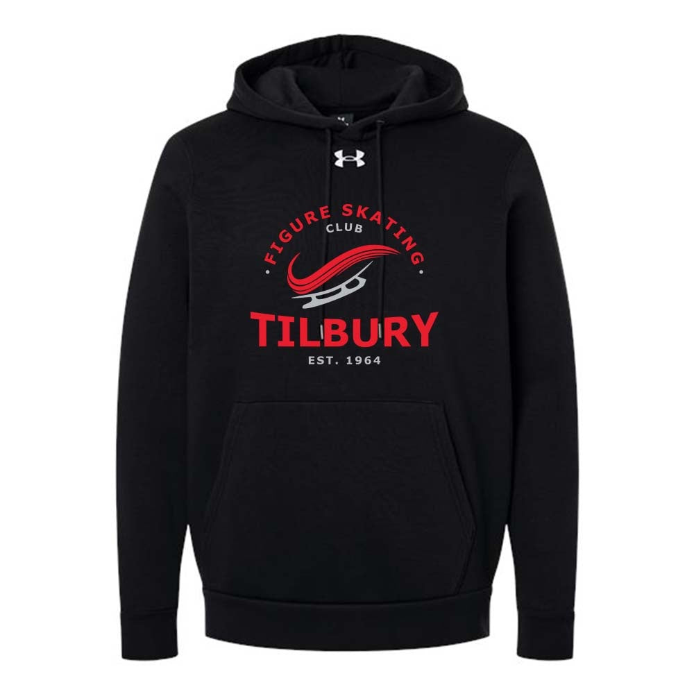 Tilbury Figure Skating Adult Under Armour Team Icon Fleece Hooded Sweatshirt (Alt. Logo)