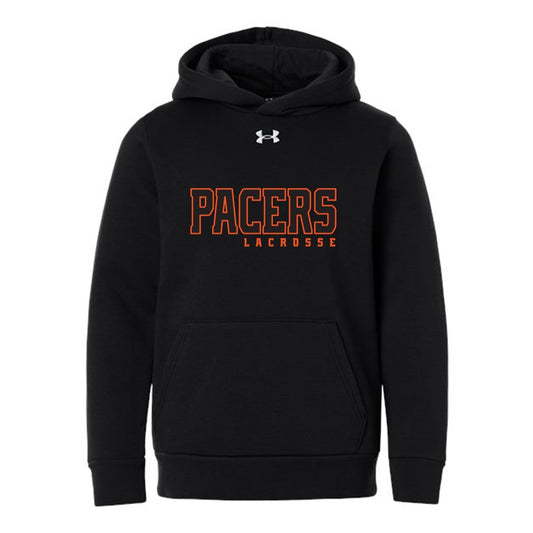 Sarnia Pacers Youth Under Armour Team Icon Fleece Hooded Sweatshirt