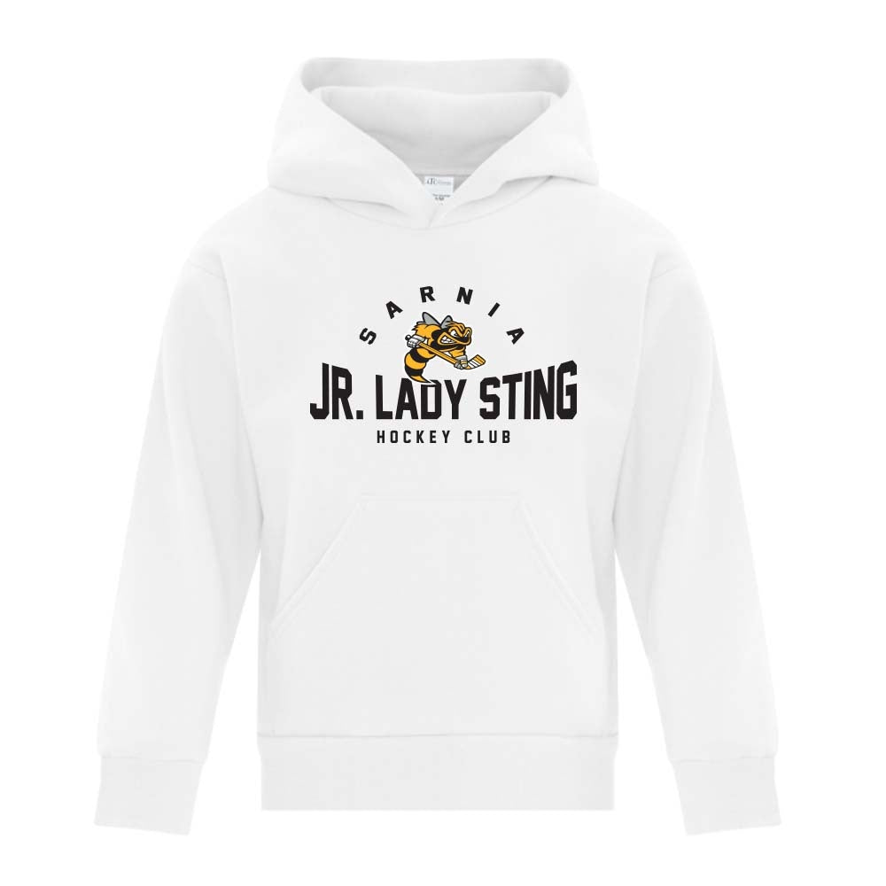 Jr Lady Sting Youth Fleece Hooded Sweatshirt