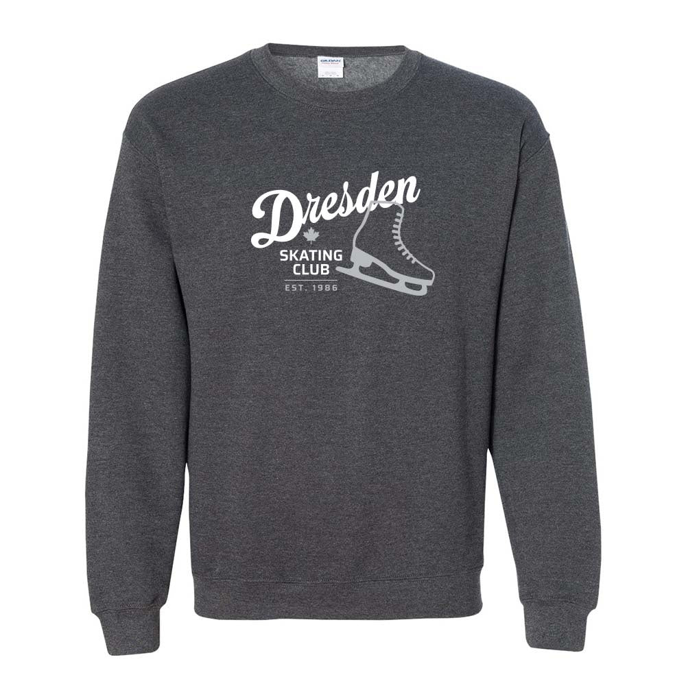 Dresden Skating Club Youth Heavy Blend Crewneck Sweatshirt