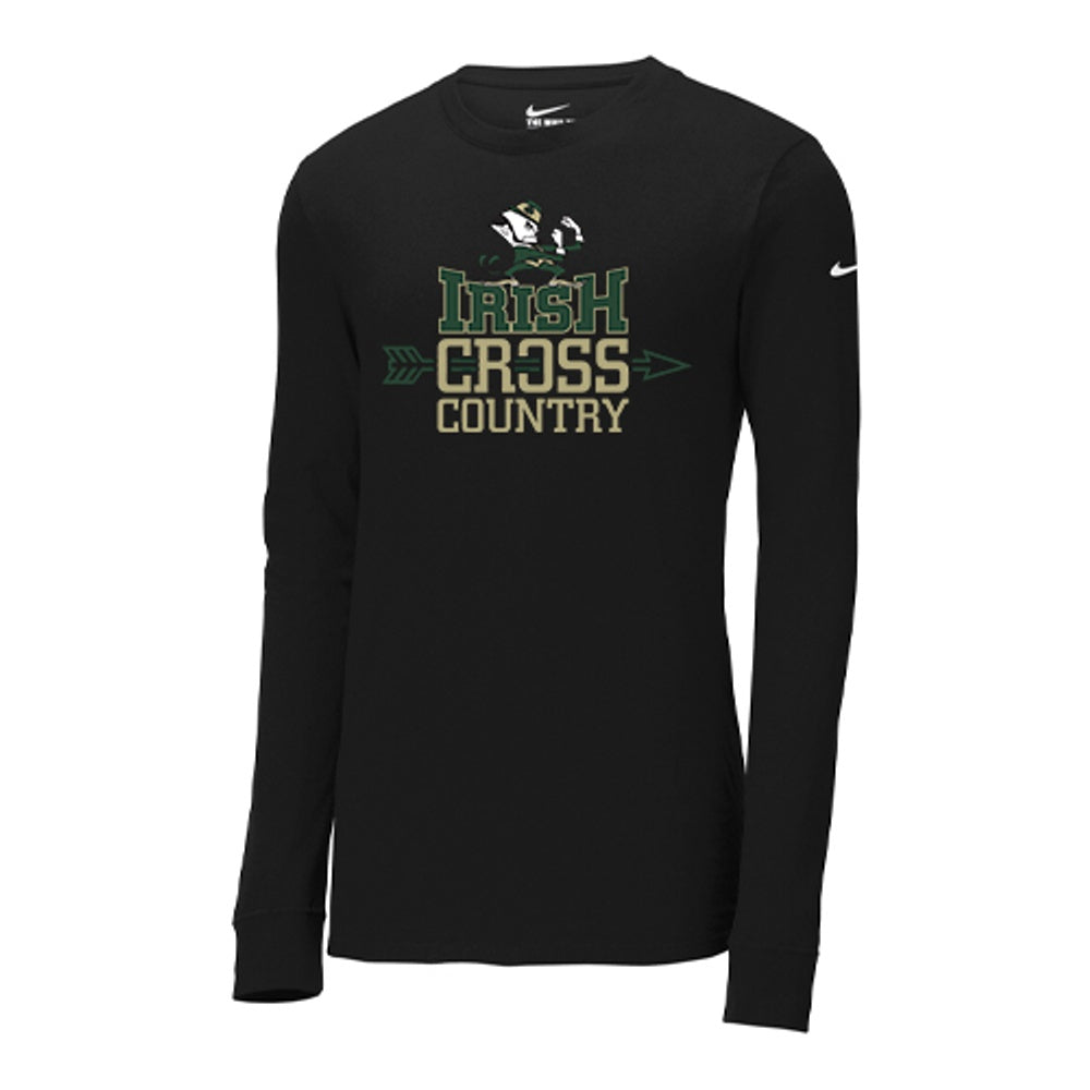 St. Pats XC Adult Nike Dri-FIT Cotton/Poly Long Sleeve Tee