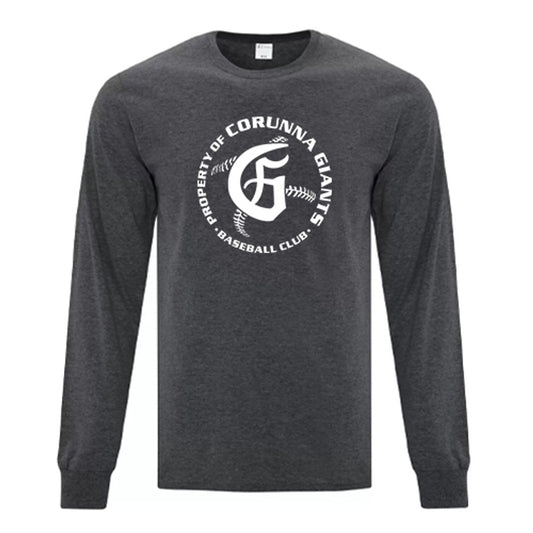 Corunna Giants Youth Everyday Cotton Long Sleeve T-Shirt