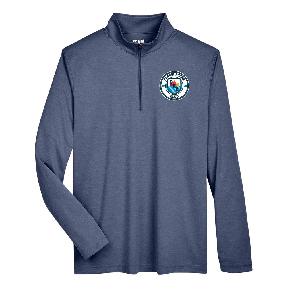 Sarnia Riding Club Adult Zone Sonic Heather Performance Quarter-Zip Pullover