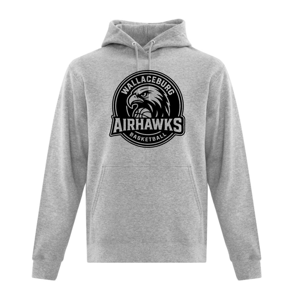 Wallaceburg Airhawks Adult Everyday Fleece Hooded Sweatshirt