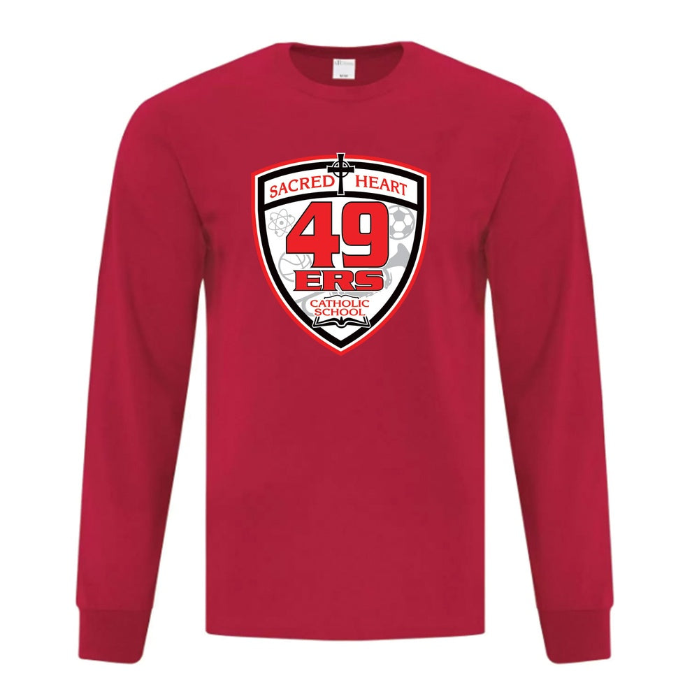 Sacred Heart Youth Everyday Cotton Long Sleeve T-Shirt