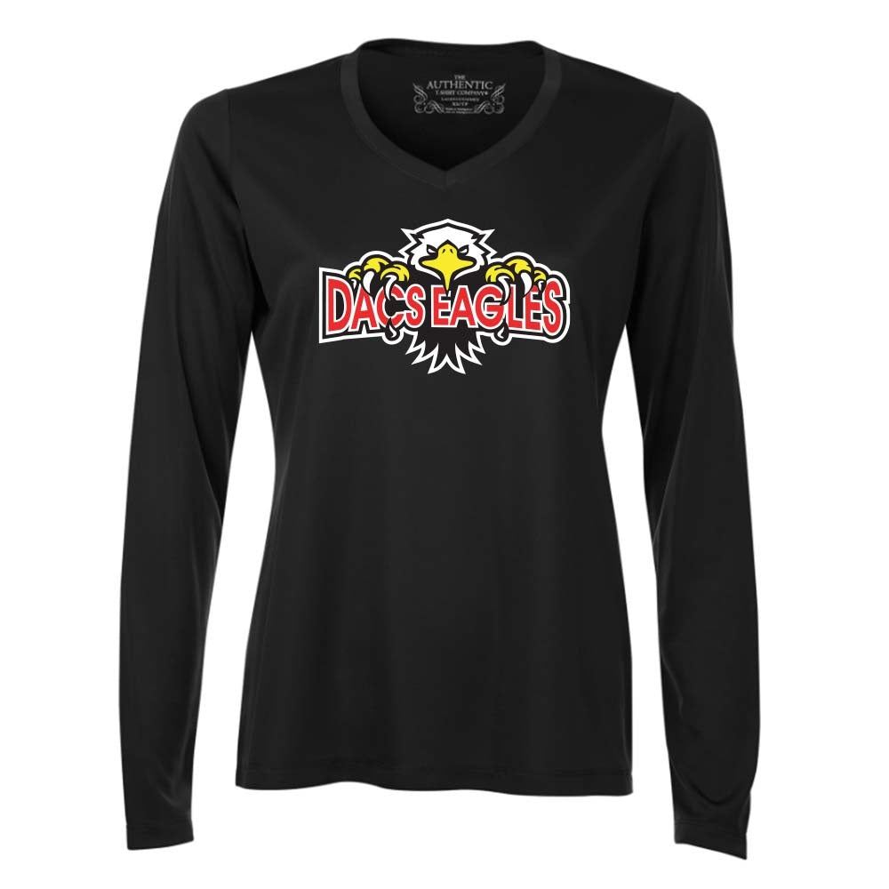 DACS Ladies' Pro Team Long Sleeve V-Neck