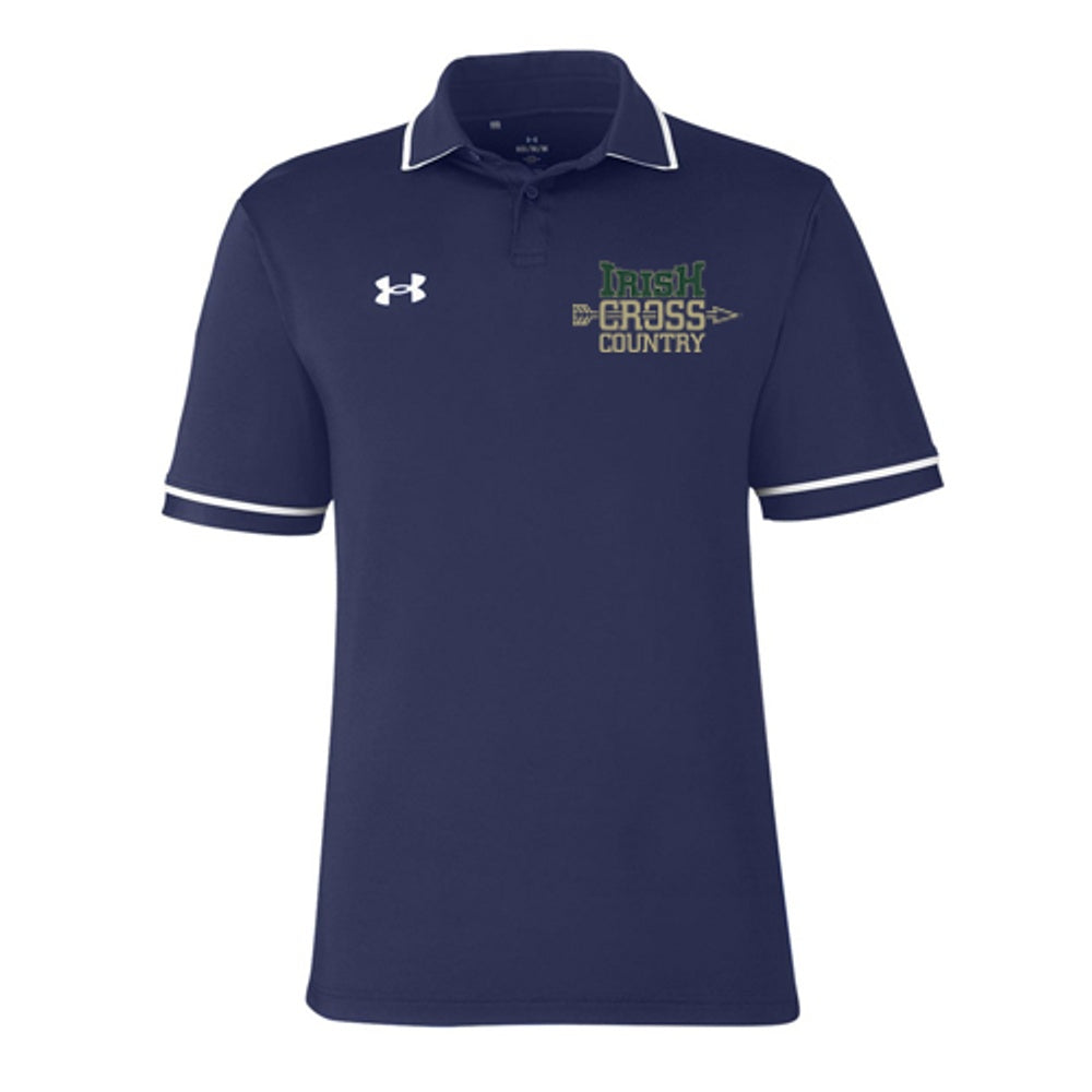St. Pats XC Adult Under Armour Tipped Teams Performance Polo