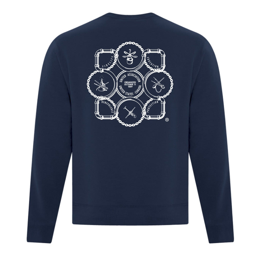 Local 663 Adult Fleece Crewneck Sweatshirt