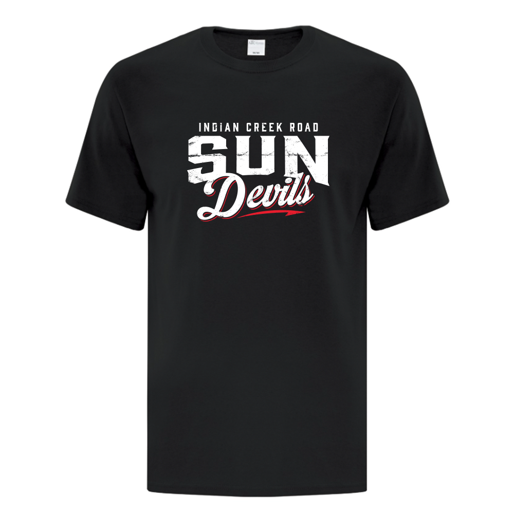 Indian Creek Road Adult Cotton T-Shirt