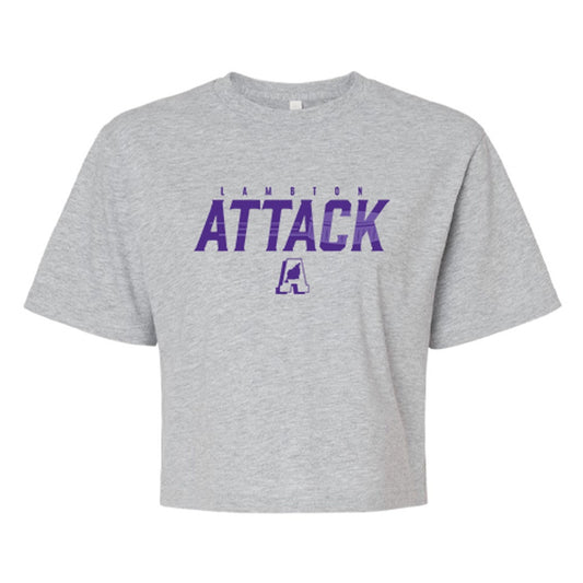 Lambton Attack Ladies' American Apparel Fine Jersey Boxy Tee